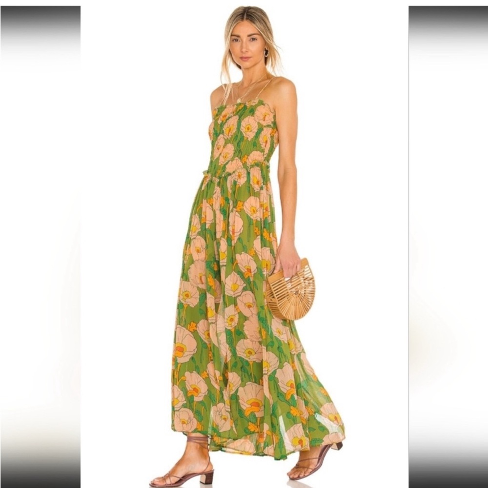 Free People Sophia Floral Jumpsuit – Size Medium
